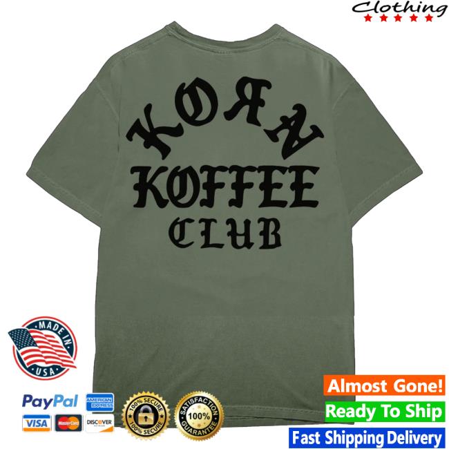 Korn Merch Shop Store Koffee Club Tee 4 Korn Merch Shop Store Koffee Club Tee