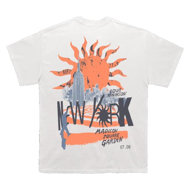 Louis Tomlinson Store Merch Shop Hdwgh Msg, New York Natural T-Shirt
