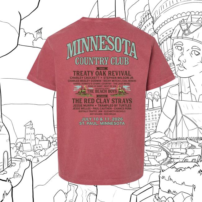 Minnesota Yacht Club Festival Merch Store Shop Camper Van Lineup Tee 4 Minnesota Yacht Club Festival Merch Store Shop Camper Van Lineup Tee