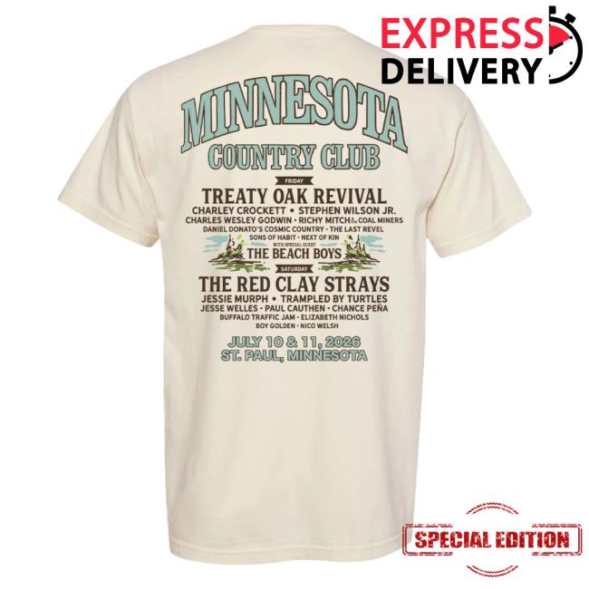Minnesota Yacht Club Festival Merch Store Shop Camper Van Lineup Tee 4 Minnesota Yacht Club Festival Merch Store Shop Camper Van Lineup Tee