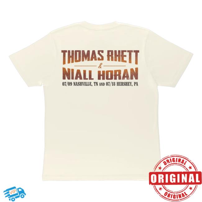 Niall Horan Merch Store Niall Horan X Thomas Rhett Live On Stage Tee