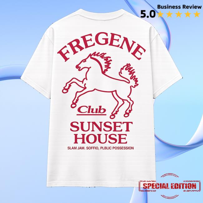 Public Possession Merch Store Sunset House T-Shirt 4 Public Possession Merch Store Sunset House T-Shirt