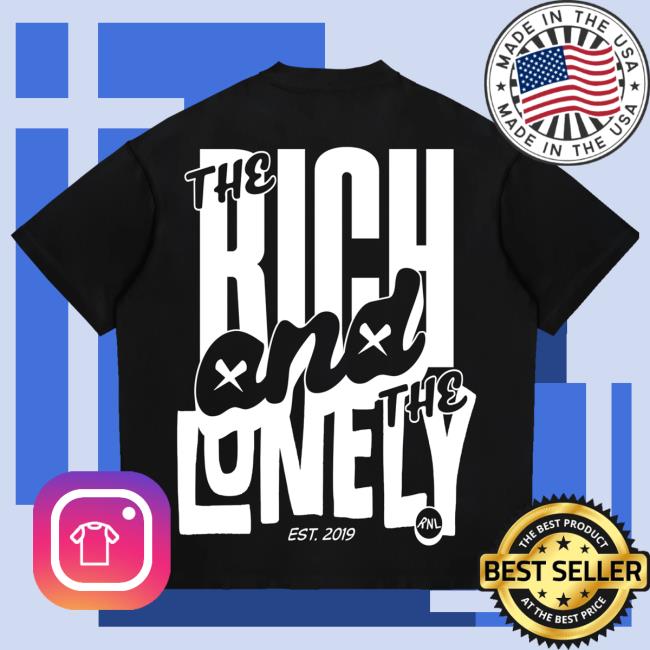 Rich And Lonely Merch Store Shop The Rich And The Lonely Tee Black 4 Rich And Lonely Merch Store Shop The Rich And The Lonely Tee Black