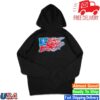 Shreddy Lyfe Merch Flame Flag Hoodie