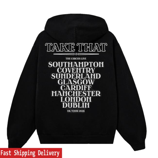 Take That Merch Shop Store The Circus Live Black Hoodie 3 Take That Merch Shop Store The Circus Live Black Hoodie