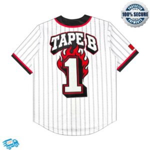 Tape B Merch Store Tape B Hot One Baseball Jersey