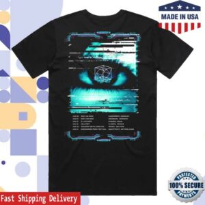Tesseract Band Store Merch Shop Eu Festivals 2026 Tee Black