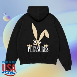 The Blink182 Merch Store Pleasures X Blink-182 Bunny Peek Zip Hoodie
