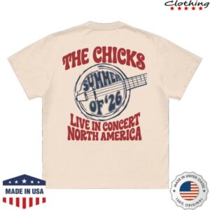 The Chicks Store Shop Merch The Chicks Summer Of '26 Tour Tee