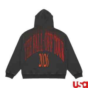 The Fall Off Tour Merch Store Tour Staff Zipup