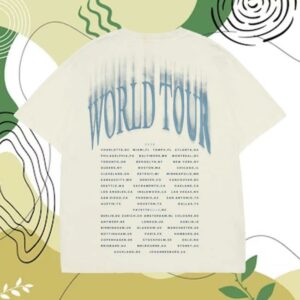 The Fall Off Tour Merch Store White Face Tee