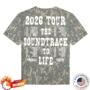 Thomas Rhett Merch Store Shop 2026 Soundtrack To Life Mossy Oak Tee