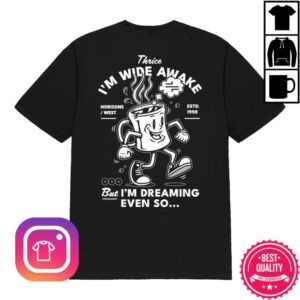 Thrice Merch Store I'm Wide Awake Tee
