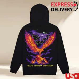 Trans Siberian Orchestra Merch Store 30Th Anniversary Phoenix Hoodie