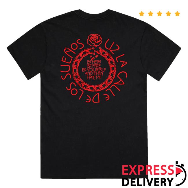 U2 Merch Shop Store Street Of Dreams T-Shirt 3 U2 Merch Shop Store Street Of Dreams T-Shirt
