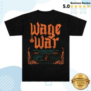 Wage War Band Merch Shop Store 2026 Rope Tees