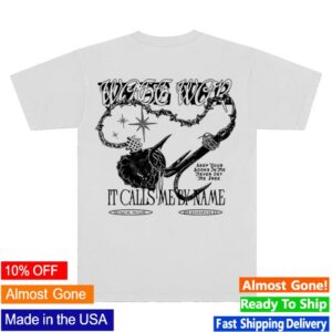 Wage War Band Merch Shop Heart Hook Tee