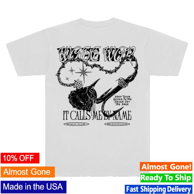 Wage War Band Merch Shop Heart Hook Tee 3 Wage War Band Merch Shop Heart Hook Tee