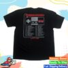 Yellow Card Band Merch Shop Controlled Tour Black T-Shirt