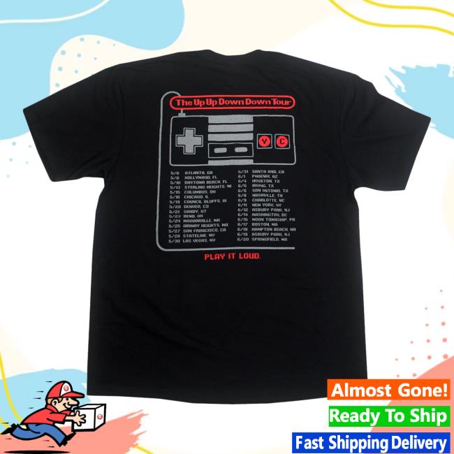 Yellow Card Band Merch Shop Controlled Tour Black T-Shirt 3 Yellow Card Band Merch Shop Controlled Tour Black T-Shirt