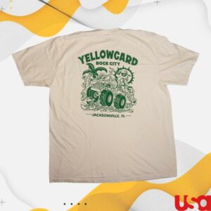 Yellow Card Band Merch Shop Florida Man T-Shirt