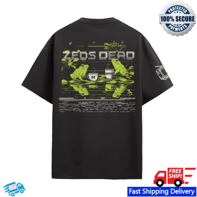 Zeds Dead Merch Store Shop Hi Times Tee Black 3 Dead Merch Store Shop Hi Times Tee Black