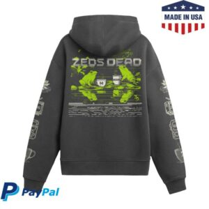 Dead Merch Store Shop Zeds Dead Hi Times Hoodie Black
