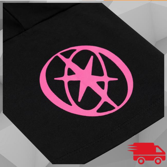 Katseye Merch Shop Store Katseye X Eyekons Logo Stitch Black T-Shirt 6 Katseye Merch Shop Store Katseye X Eyekons Logo Stitch Black T-Shirt
