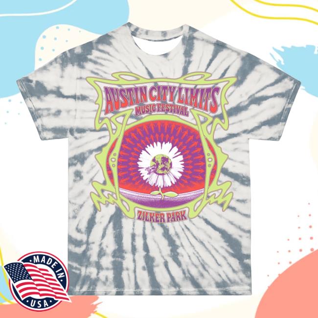 Acl Music Festival Merch Store Shop Daisy Lineup Tee 5 Acl Music Festival Merch Store Shop Daisy Lineup Tee