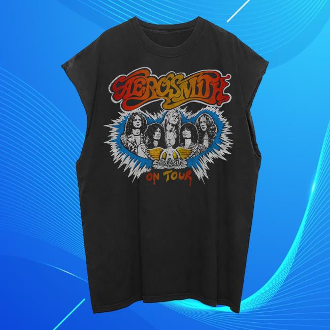 Aerosmith Merch Store Shop 1979 Sleeveless T-Shirt 5 Aerosmith Merch Store Shop 1979 Sleeveless T-Shirt