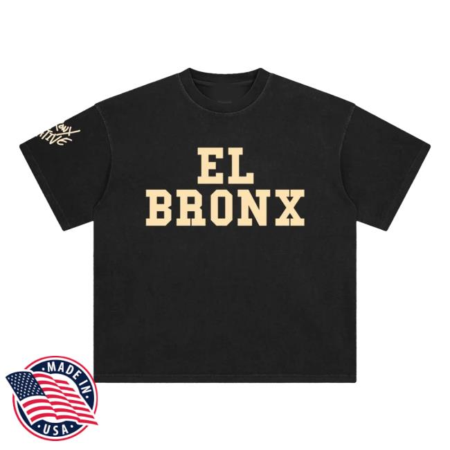 Bronx Native Shop Store Merch El Bronx Enzyme Washed T-Shirt