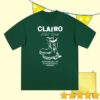 Clairo Merch Store Shop Boots North American Tour (Green) T-Shirt 2 Clairo Merch Store Shop Boots North American Tour (Green) T-Shirt