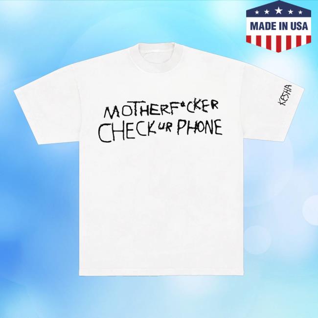 Kesha Merch Store Handwritten Tee Kesha Merch Store Handwritten Tee