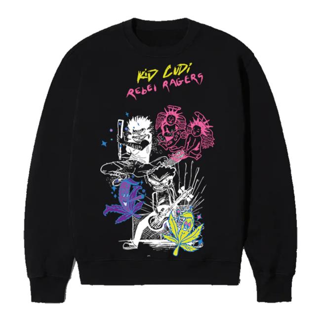 Kid Cudi Merch Store Shop Rebel Ragers Tour Crewneck 5 Kid Cudi Merch Store Shop Rebel Ragers Tour Crewneck