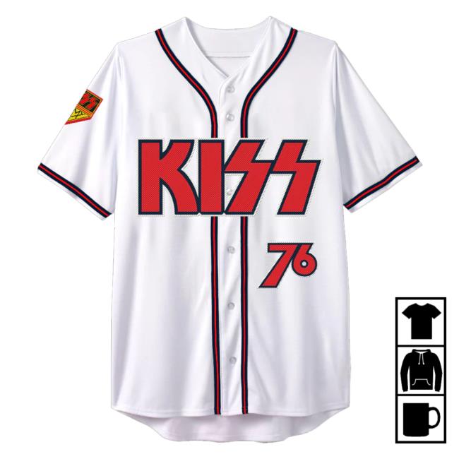 Kiss Online Merch Shop Destroyer '76 Jersey 5 Kiss Online Merch Shop Destroyer '76 Jersey