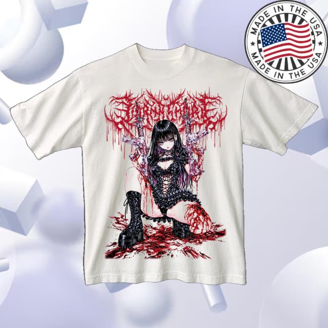 Lorna Shore Band Merch Store Shop Lorna Shore Anime Gun Shirt 5 Lorna Shore Band Merch Store Shop Lorna Shore Anime Gun Shirt
