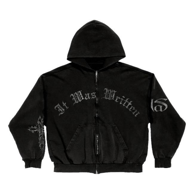 Nasirjones Merch It Was Written Crackle Screenprint Zip Up Hoodie 5 Nasirjones Merch It Was Written Crackle Screenprint Zip Up Hoodie