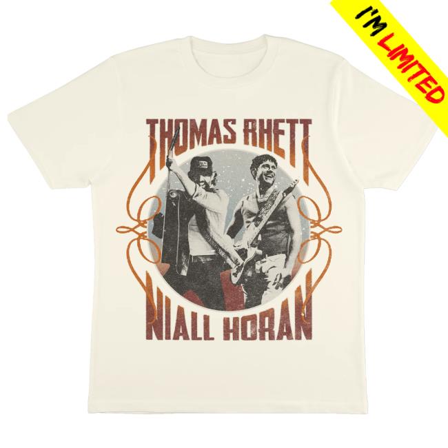 Niall Horan Merch Store Niall Horan X Thomas Rhett Live On Stage Tee