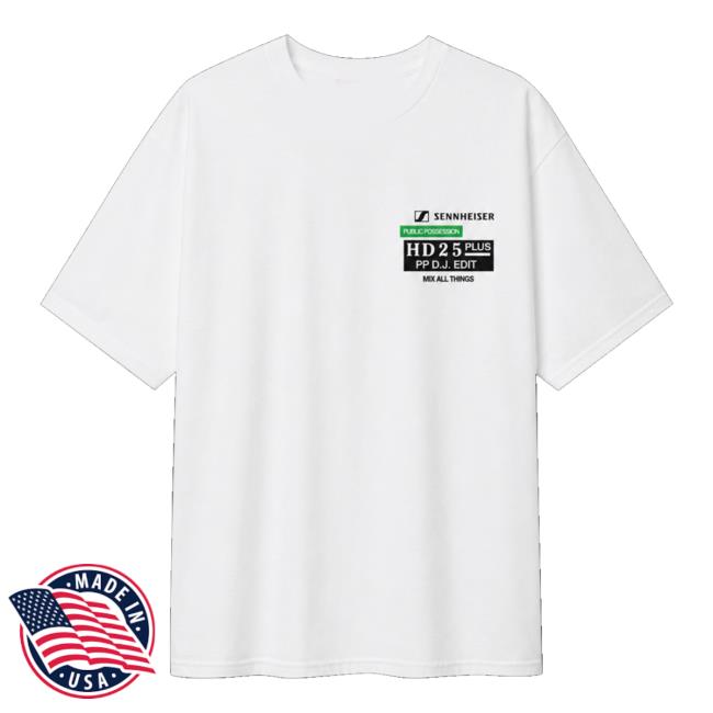 Public Possession Merch Store Sennheiser T-Shirt 5 Public Possession Merch Store Sennheiser T-Shirt