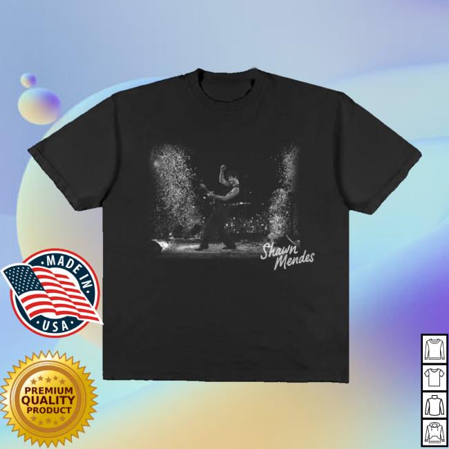Shawn Mendes Merch Shop Stage Photo Otra Tee 5 Shawn Mendes Merch Shop Stage Photo Otra Tee