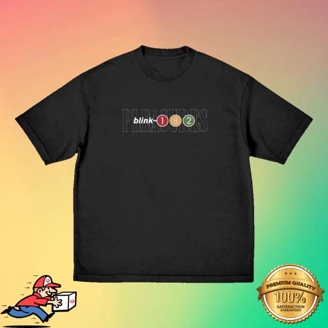 The Blink182 Merch Store Pleasures X Blink-182 Tracklist Photo T-Shirt 5 The Blink182 Merch Store Pleasures X Blink-182 Tracklist Photo T-Shirt