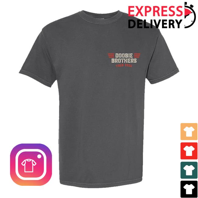The Doobie Brothers Merch Store The Doobie Brothers 2026 Tour T-Shirt 5 The Doobie Brothers Merch Store The Doobie Brothers 2026 Tour T-Shirt
