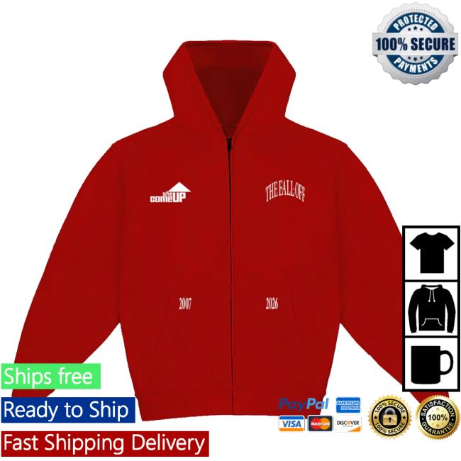 The Fall Off Tour Merch Store Red Thank You Zipup 5 The Fall Off Tour Merch Store Red Thank You Zipup