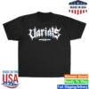 Varials Worldwide Merch Shop Store Blueprint Tee