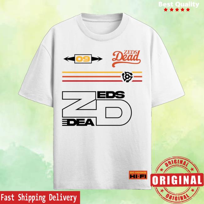 Zeds Dead Merch Store Shop Zeds Dead Hi Fi Tee White 4 Dead Merch Store Shop Zeds Dead Hi Fi Tee White