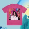 Bjork Merch Shop Post Album Cover T-Shirt Pink 2 Bjork Merch Shop Post Album Cover T-Shirt Pink