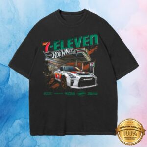 7Collection Merch Store 7-Eleven X Hot Wheels Gt-R Shirt