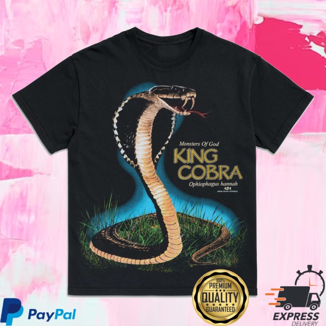 A24 Merch Store Monsters Of God X Online Ceramics King Cobra Shirt 3 A24 Merch Store Monsters Of God X Online Ceramics King Cobra Shirt