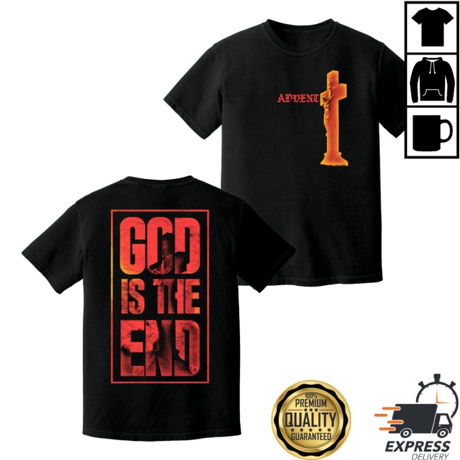 Advent Merch Store God Is The End Black 5 Advent Merch Store God Is The End Black