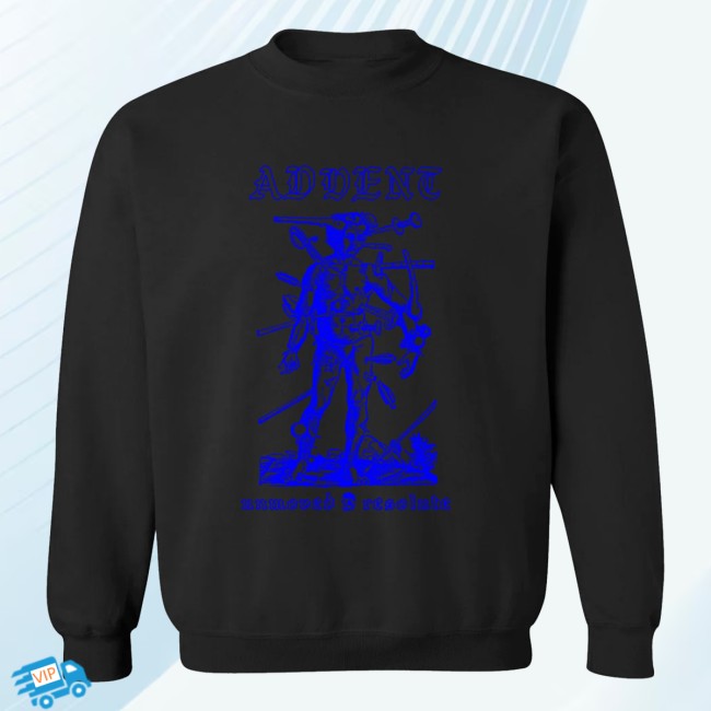 Advent Merch Store Woundman Black Crewneck 2 Advent Merch Store Woundman Black Crewneck